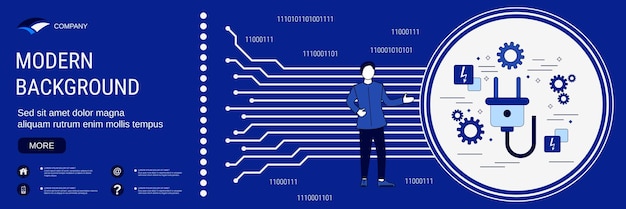 Concepto de energía eléctrica