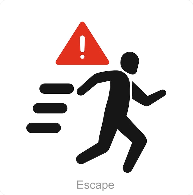 El concepto de escape y supervivencia del icono
