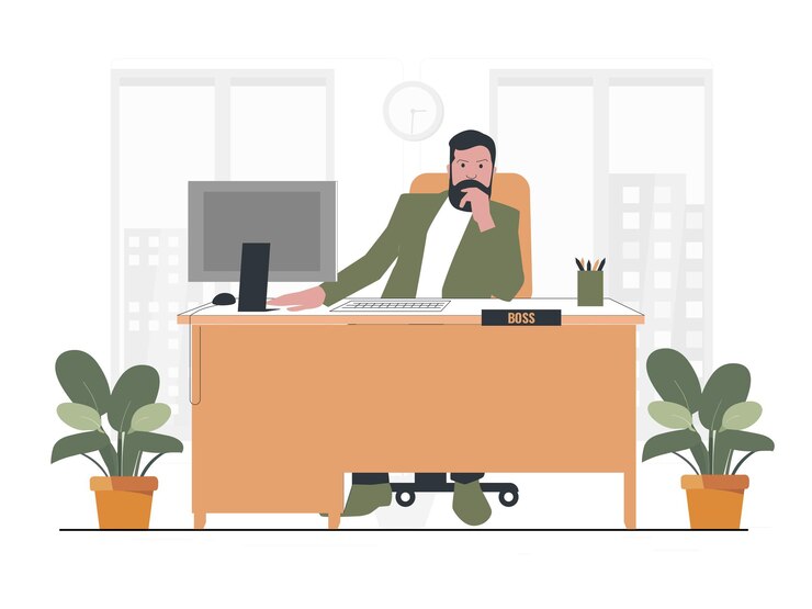 concepto de espacio de coworking en equipo