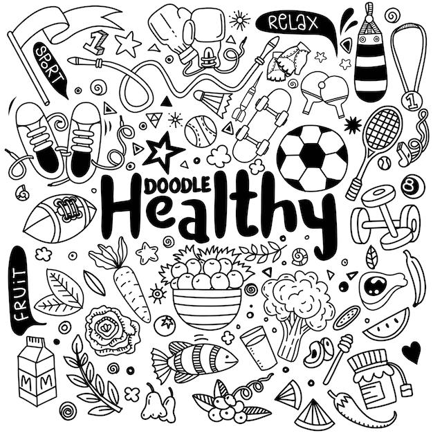 Concepto de estilo de vida saludable