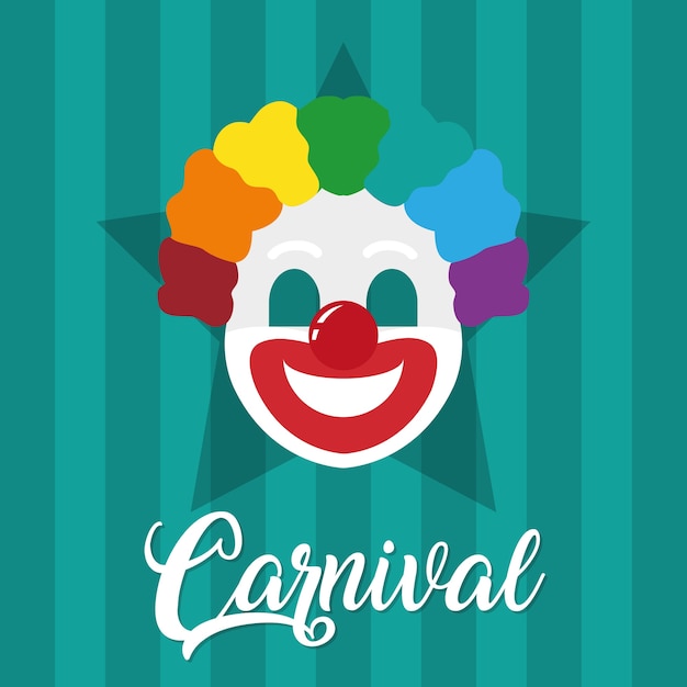 Concepto del festival de carnaval