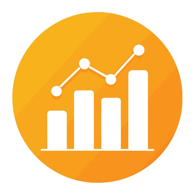 Concepto de finanzas de negocios con diseño de ilustración de estilo vectorial de investigación de mercado