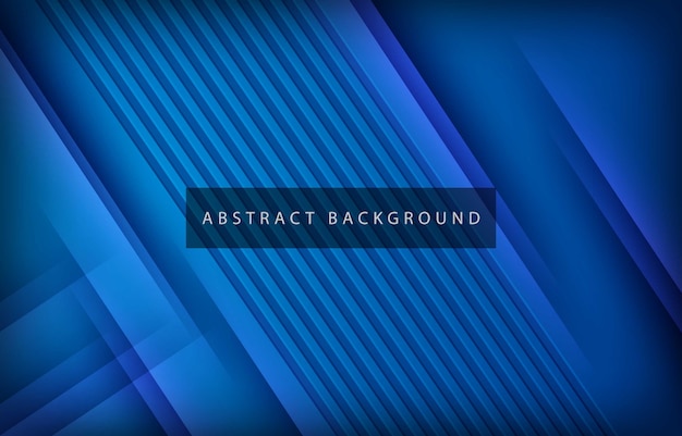 Concepto de fondo abstracto azul moderno con textura de metal y sombra