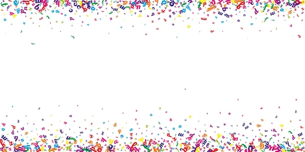 Concepto de fondo escolar Colorido infantil