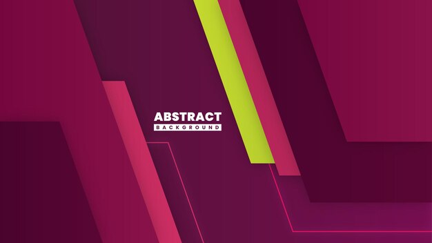 Concepto de fondo moderno abstracto rosa dinámico EPS Vector libre