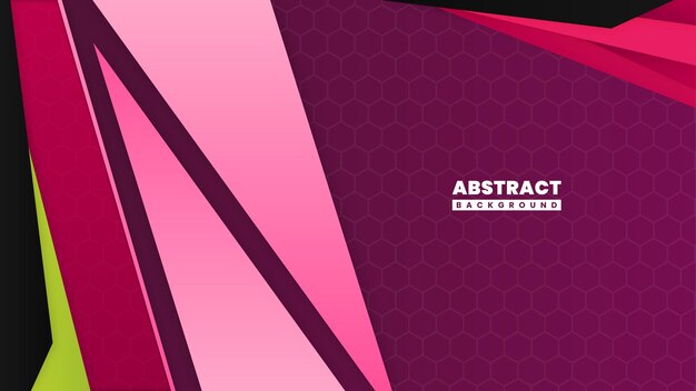 Concepto de fondo moderno abstracto rosa EPS Vector libre