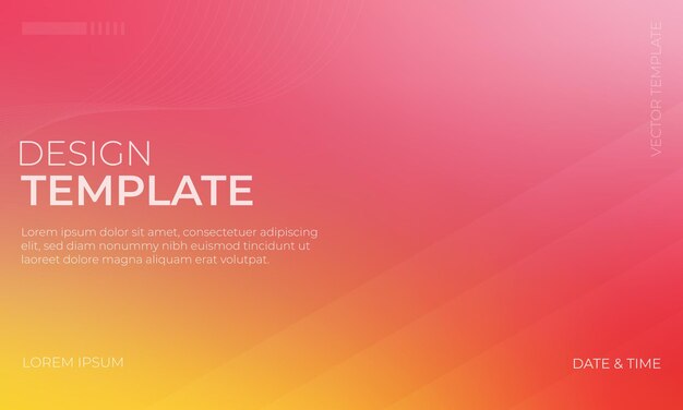 Concepto de fondo de textura granulada con gradiente vectorial rosado y rojo elegante