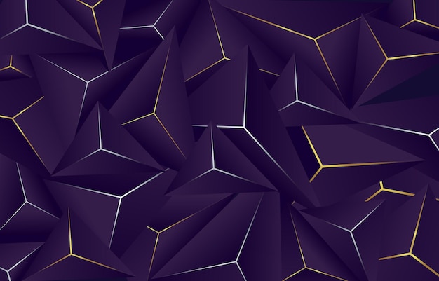 Concepto de fondo triangular
