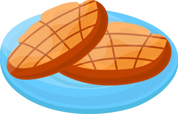 Concepto de galletas de desayuno Superfood OatmealPeanut Butter Cake para la hora de la merienda Cocinar el desayuno