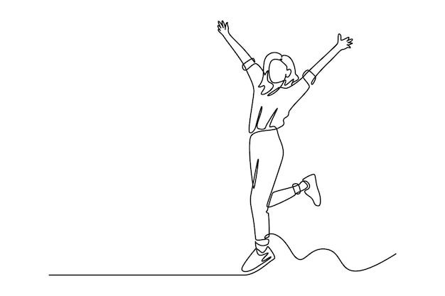 Concepto de gente libre feliz volando gente feliz libre volando personajes se esfuerzan por la meta y desarrollar persona sonriente en varias poses colección de vectores planos de dibujos animados aislados en fondo gris