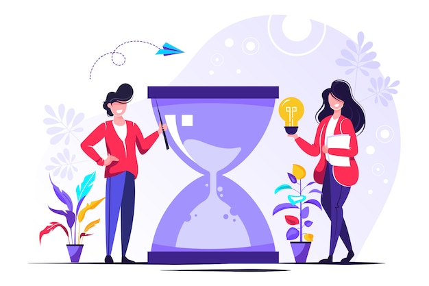 Concepto de gestión del tiempo