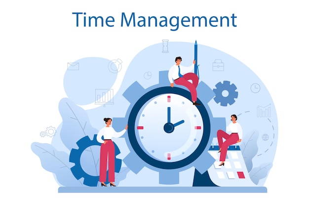 Concepto de gestión del tiempo
