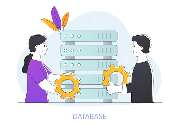 Concepto de herramientas de base de datos