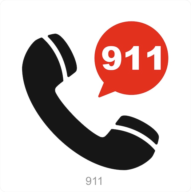El concepto de icono 911 y de emergencia