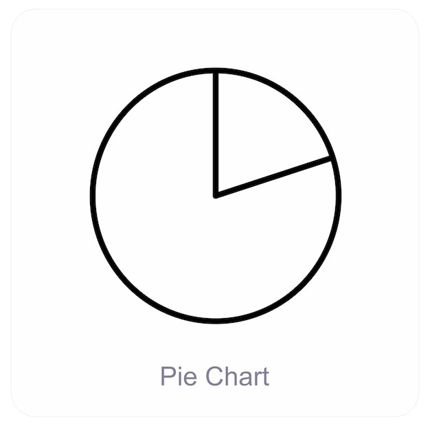 Concepto de icono de gráfico y diagrama