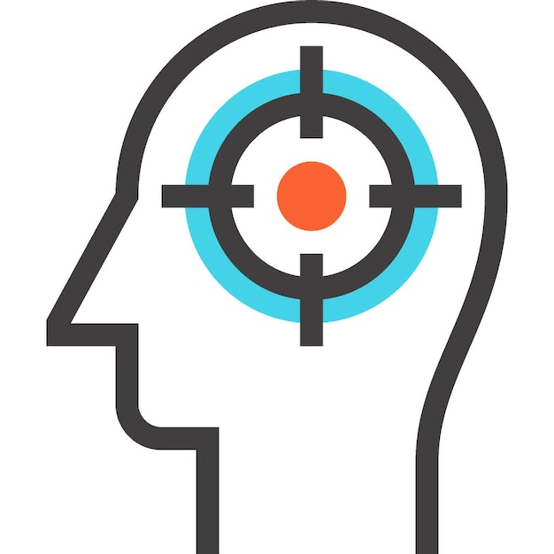concepto de icono de propósito