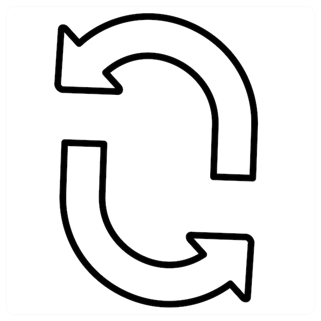 concepto de icono de ruta