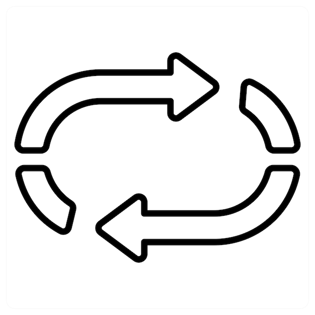 concepto de icono de ruta