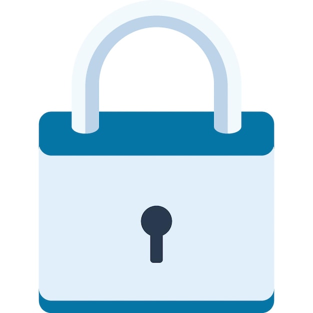 concepto de icono web plano de cifrado de datos