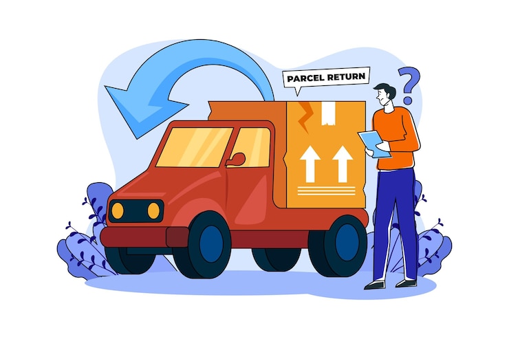 Vector concepto de ilustración de compras en línea ilustración plana aislada sobre fondo blanco