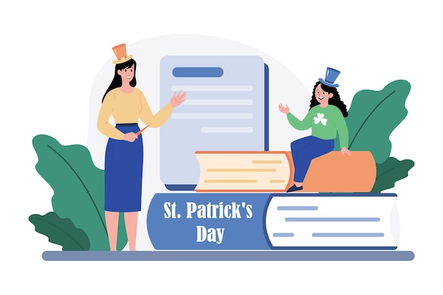 Concepto de ilustración del día de San Patricio