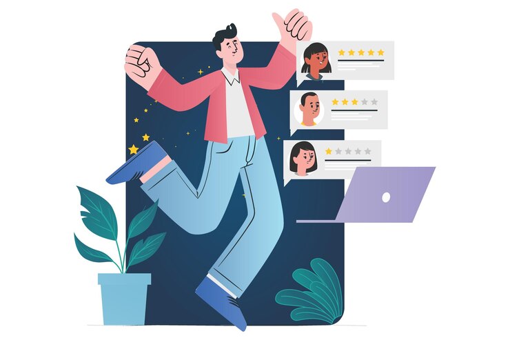 Concepto de ilustración de entrevista de trabajo