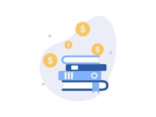 Concepto de ilustración financiera