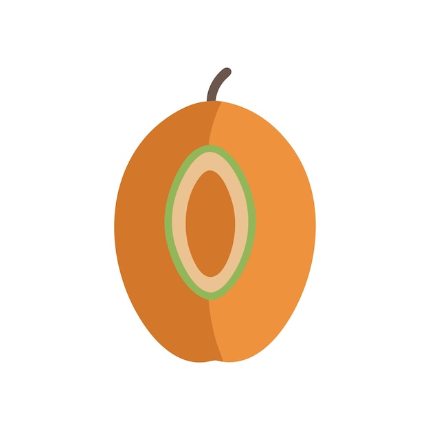 Concepto de ilustración de frutas frescas ecológicas