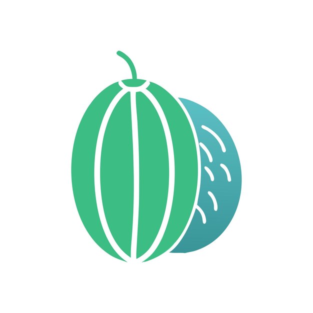 Concepto de ilustración de frutas frescas ecológicas