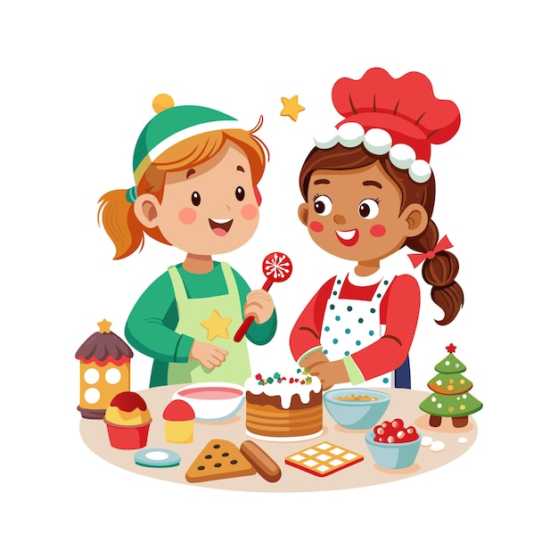 El concepto de ilustración vectorial de los momentos de los niños