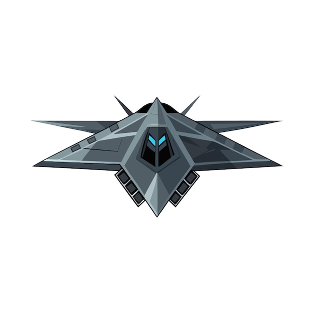 Concepto de ilustración vectorial realista del avión