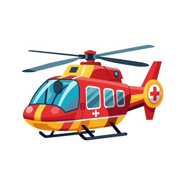 Concepto de ilustración vectorial realista del avión