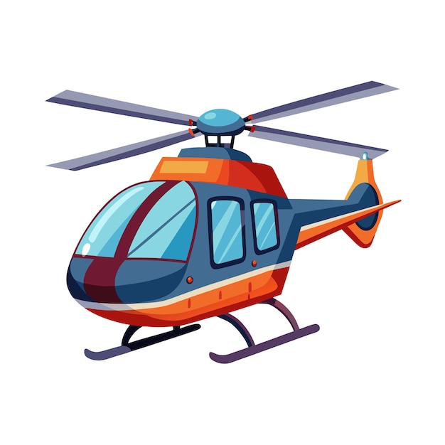 Concepto de ilustración vectorial realista del avión