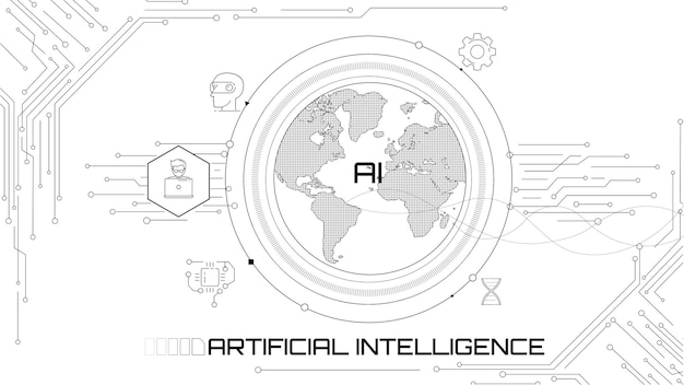El concepto de inteligencia artificial y acceso a la información en red global