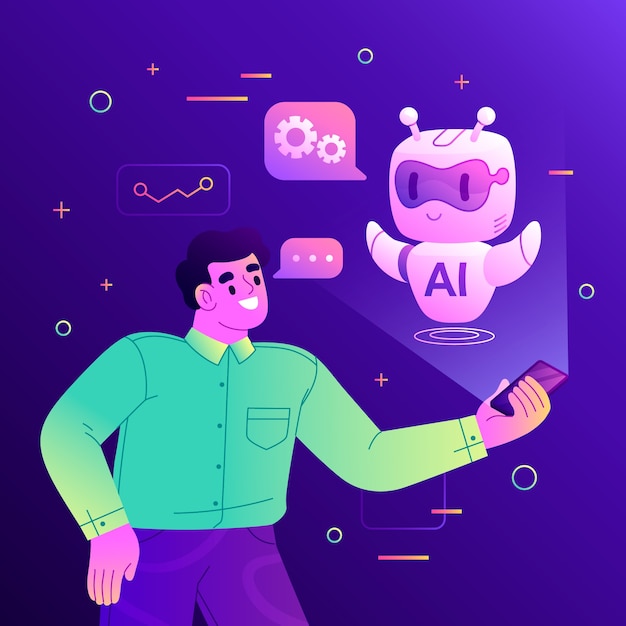 Concepto de inteligencia artificial