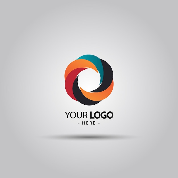 concepto de logotipo abstracto