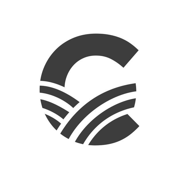 Concepto de logotipo de cricket de letra W con icono de bola en movimiento para símbolo de club de críquet Signo de jugador de críquet