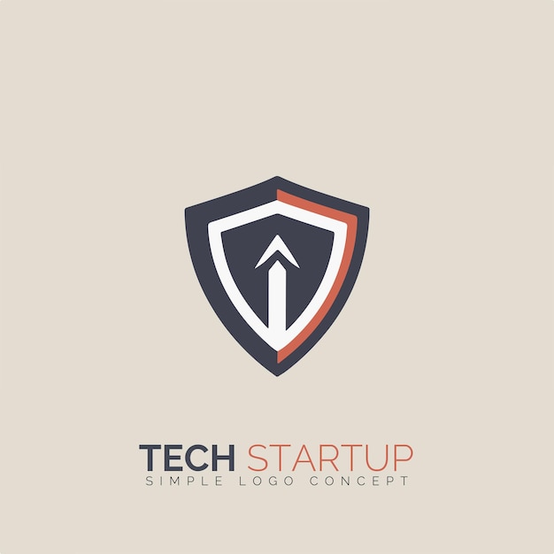 Concepto de logotipo de inicio tecnológico para empresa y marca