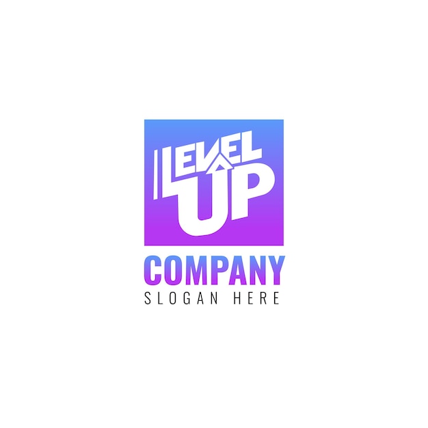 Concepto de logotipo de juego