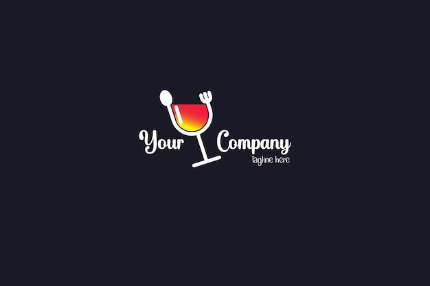 Concepto de logotipo de jugo