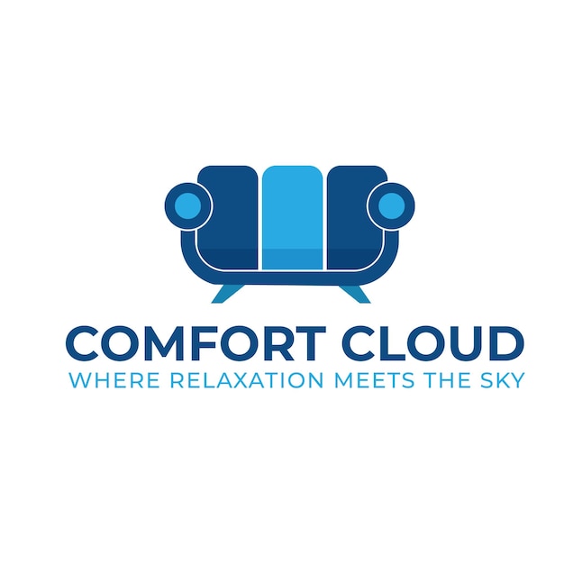 Concepto del logotipo de Modern Furniture
