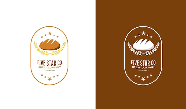 El concepto del logotipo de Star Bakery