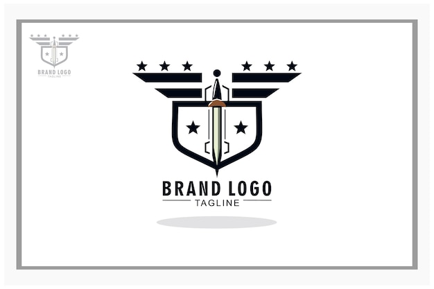 Vector concepto de logotipo vectorial para organización empresarial o club