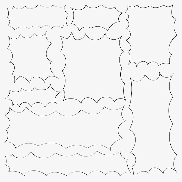 Concepto del mapa de Doodle 2