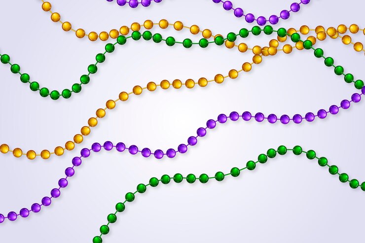 Vector concepto de mardi gras realista