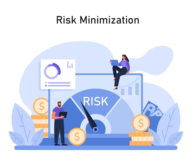 El concepto de minimización del riesgo esboza un análisis financiero estratégico para la reducción de la incertidumbre de la inversión