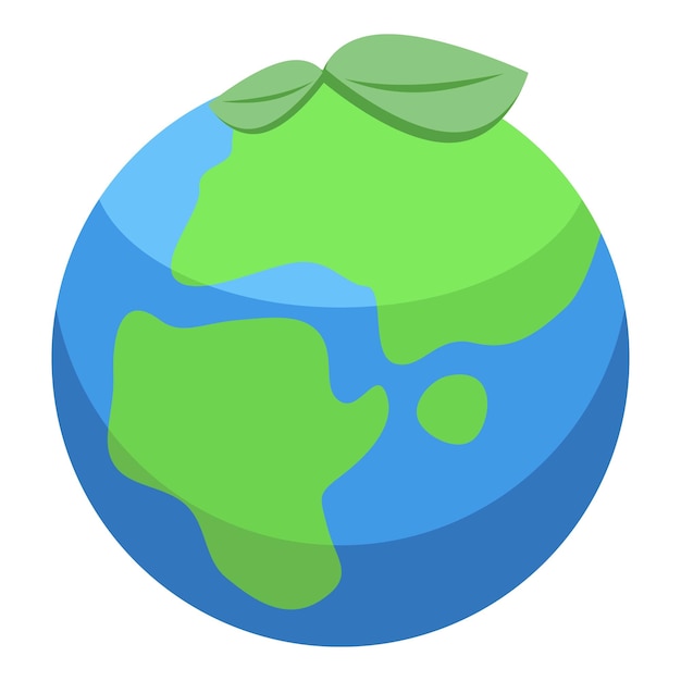 Concepto de mundo verde que muestra la conservación del medio ambiente y la naturaleza