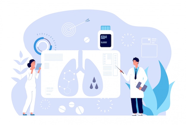 Concepto de neumología. Diagnóstico de enfermedades respiratorias, problemas pulmonares. Control sanitario del neumólogo, exploración de bronquios.