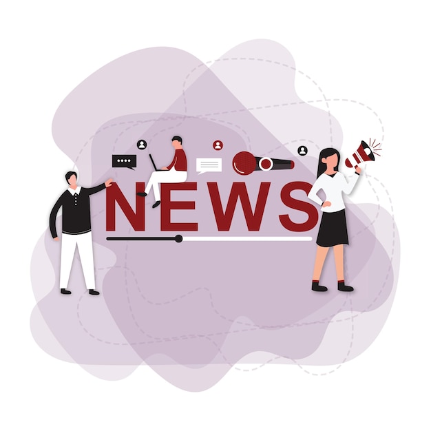 Concepto de noticias
