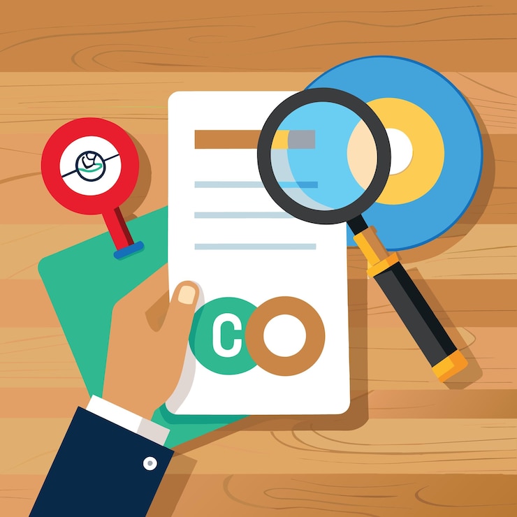 Vector el concepto de optimización de motores de búsqueda seo como la mano que sostiene la abreviatura del alfabeto colorido seo con magn